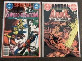 2 Issues Arak Son of Thunder Annual #1 & Sword of the Atom Special #2 Bronze Age