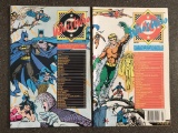 2 Issues Whos Who in the DV Universe Comic #1 & #2 DC Comics 1985 Bronze Age KEY