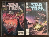 2 Issues Star Trek Comic #13 & #15 DC Comics 1990 Copper Age Comics