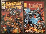 2 Issues Stormwatch #1 & Cyber Force #1 Image Comics KEY 1st Issues