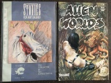 2 Issues Alien Worlds #6 & Beautiful Stories for Ugly Children Volume #7  Mature Audiences