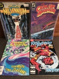 4 Issues Red Tornado #2 Cosmic Boy #3 Crimson Avenger #2 & Millennium #2  Bronze Age Copper Age