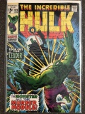 Incredible Hulk Comic #123 Marvel 1970 Bronze Age THE LEADER Herb Trimpe Roy Thomas 15 Cents