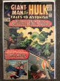 Tales to Astonish Comic #69 Marvel 1965 Silver Age Key Last Giant Man - Hulk Stan Lee 12 Cents Al Ha