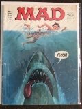 MAD Magazine #180 Jan 1976 Humor Parody Satire Don Martin Spy vs Spy JAWS Earthquake