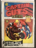 Captain Guts Comic #2 Print Mint 1971 Bronze Age MATURE READERS Larry Welz Scarce