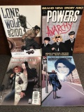 4 Indie Comics Midnight Nation #12, Deadline #3, Powers #21, & Lone Wolf #2