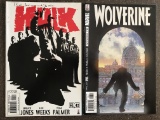 2 Comics WOLVERINE #178 and INCREDIBLE HULK #42 Marvel Comics