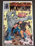 Marvel Comics Presents #61 Featuring Wolverine Vs Incredible Hulk 1990 Copper Age Steve Gerber