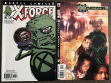 2 Comics X-Force and X-Factor Match-Up X-Factor Book 3 and X-Force #129 Marvel Comics