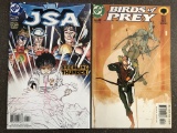 2 DC Comics Together JSA #37 and Birds of Prey #44
