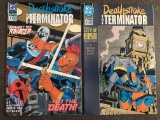 2 Deathstroke The Terminator Comics #4 and #8 DC Comics Batman Marv Wolfman