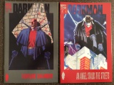 2 Darkman Comics #2-3 Run in Series Marvel Comics Cardstock Covers