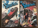 2 Issues of Silverheels Comics #1 & #3 Pacific Comics 1983 Bronze Age Key 1st issue