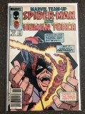 Marvel Team-Up Comic #147 Spider-Man and Human Torch 1984 Bronze Age Symbiote Costume Wrap-Up