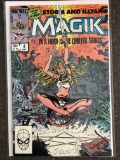 Magik Comic #4 Storm & Illyana Marvel Comics 1984 Bronze Age KEY Series Finale