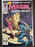 Magik Comic #2 Storm & Illyana Marvel Comics 1984 Bronze Age Nightcrawler