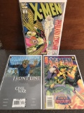 3 Marvel Comics Astonishing X-Men #3, Civil War #3 Phalanx Covenant #37