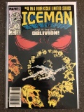 Iceman Comic #4 Marvel Comics 1985 Bronze Age KEY Series Finale
