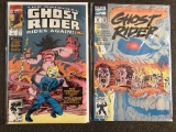 2 Issues Ghost Rider #25 & Ghost Rider Rides Again Comic #1 Marvel Comics KEY 1st Issue