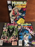 3 Issues Morbius The Living Vampire Comic #3 #4 & #5 Marvel Comics Spiderman Basilisk