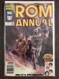 ROM Annual Comic #3 Marvel Comics 1984 Bronze Age KEY Unnamed Cameo Cannonball Family