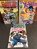 3 Issues The Uncanny XMen #204 The Incredible Hulk #435 Marvel Comics Presents Wolverine #59