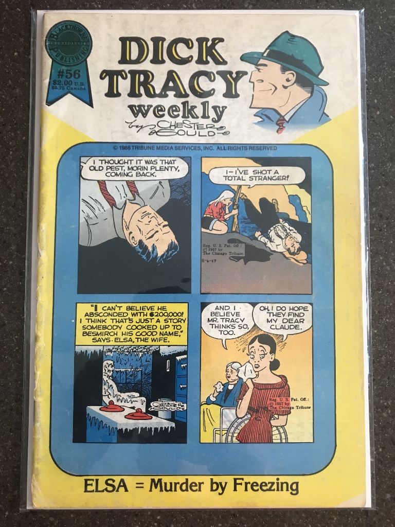Dick Tracy Weekly Comic #56 Blackthorne