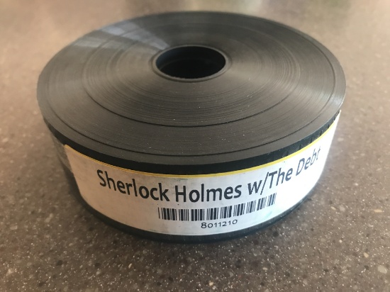 Sherlock Holmes 35mm Movie Trailer Original Unused Warner Brothers Hard to Find