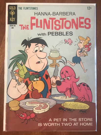 The Flintstones Comic #40 Gold Key 1967 SILVER AGE COMIC