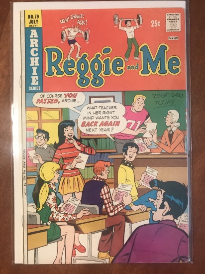 Reggie and Me Comic #79 Archie Comics 1975 Bronze Age