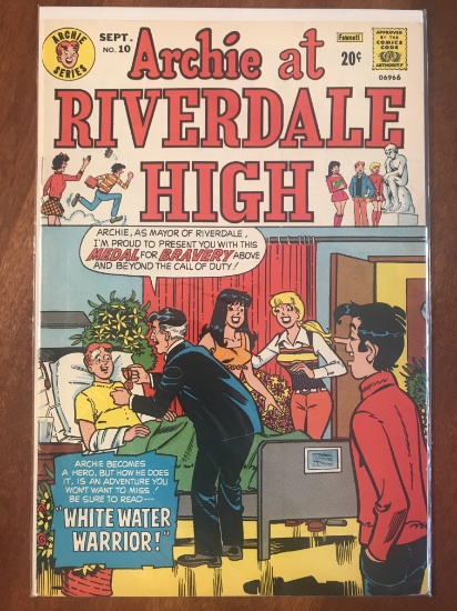 Archie at Riverdale High Comic #10 Archie Comics 1973 Bronze Age