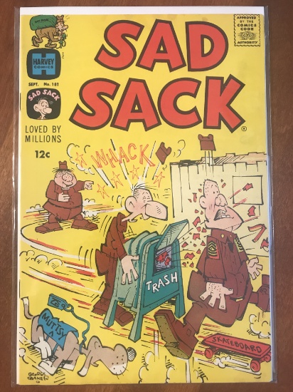 Sad Sack Comic #181 Harvey Comics 1966 SILVER AGE COMICS