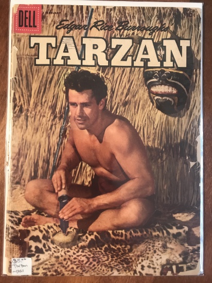 Tarzan Comic #89 Dell 1957 Edgar Rice Burroughs SILVER AGE COMIC