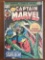 Captain Marvel Comic #40 Marvel Comics 1975 Bronze Age Starleech 25 cents