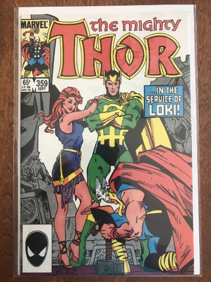 Thor Comic #359 Marvel Comics 1985 Bronze Age Comic Loki