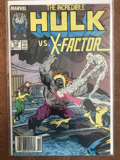 Hulk Comic #336 Marvel Comics 1987 Copper Age Comics X Factor