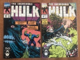 2 Issues The Incredible Hulk Comic #384 & #385 Marvel Comics