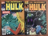 2 Issues The Incredible Hulk Comic #382 & #383 Marvel Comics