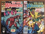 2 Issues The New Warriors Comic #13 & #14 Marvel Comics Sphinx Darkhawk Namor