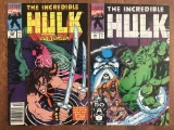 2 Issues The Incredible Hulk Comic #380 & #381 Marvel Comics
