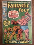 Fantasitc Four Comic #107 Marvel Comics 1971 Bronze Age 15 cent Cover KEYS 1st Appearance of Janus +