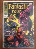 Fantasitc Four Comic #76 Marvel Comics 1968 SILVER AGE 12 cent KEY 2nd Appearance of Psycho Man