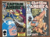 2 Issues Captain America Comic #309 & #316 Marvel Comics Copper Age Comics