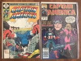 2 Issues Captain America Comic #224 & #381 Marvel Comics Bronze & Copper Age Comics