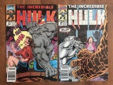 2 Issues The Incredible Hulk Comic #373 & #374 Marvel Comics Copper Age Comics