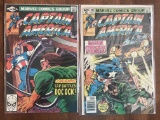 2 Issues Captain America Comic #247 & #359 Marvel Comics Bronze Age Comics A Cap Secret Revealed