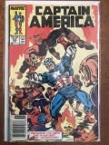 Captain America Comic #335 Marvel Comics 1987 Copper Age KEY 1st Appearance of The Watchdogs