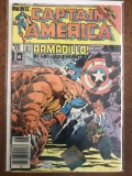Captain America Comic #308 Marvel Comics 1985 Bronze Age KEY 1st Appearance of Armadillo