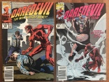 2 Issues Daredevil Comic #286 & #294 Marvel Comics The Hand The Thief